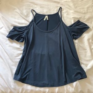 Dark blue top